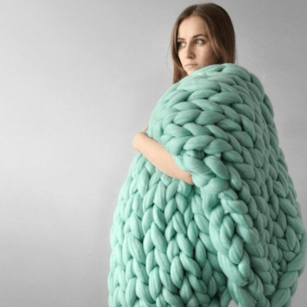 Grand Plaid Grosse Maille | Univers Plaid
