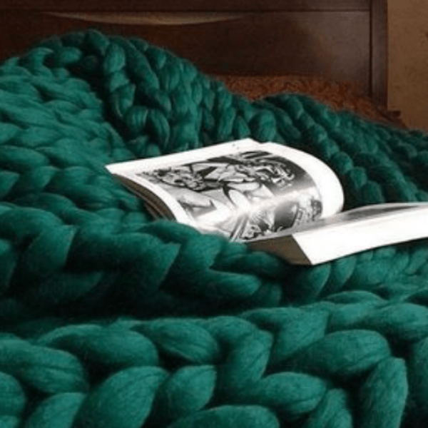 Plaid Tressé Grosse Maille | Univers Plaid